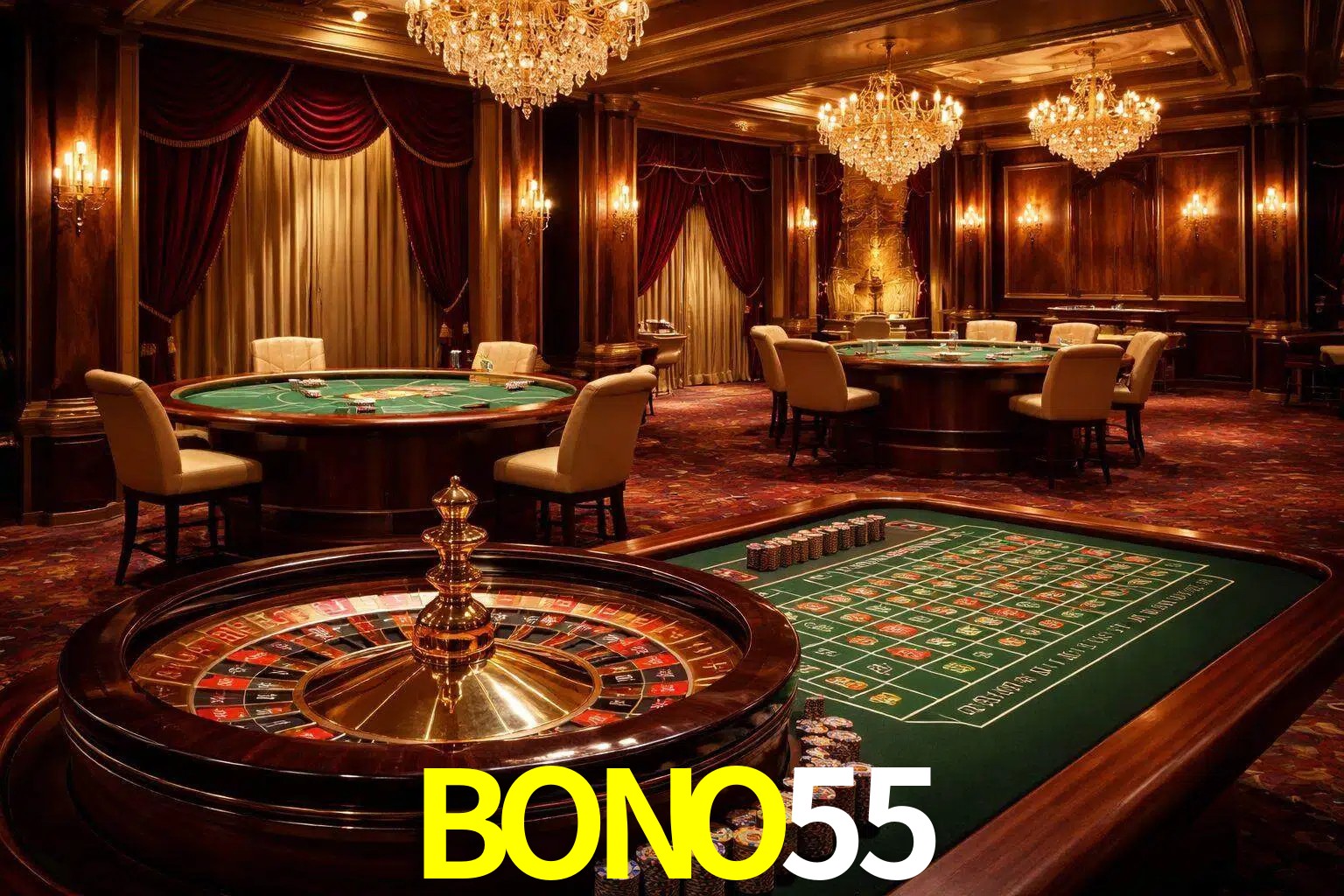 Una escena premium de mesa de casino en vivo con cartas, elementos de ruleta y un ambiente pulido de estudio de transmisión.